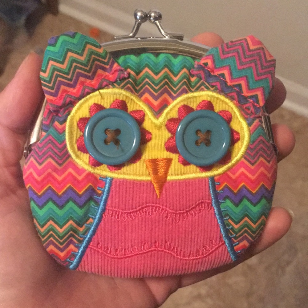 Owl coin purse